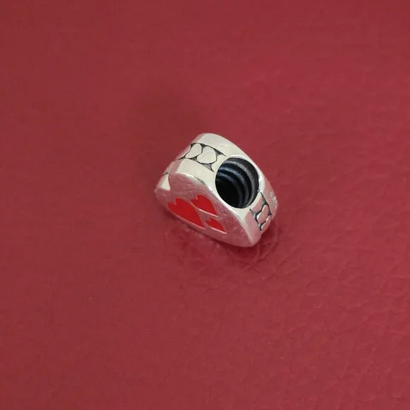 Pandora Bless Your Heart Charm Bead Bracelet Pendant S925 Silver with box - Picture 7 of 7